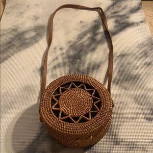 Wicker purse